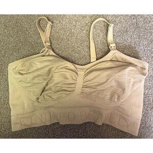 Kindred Bravely Women's Full Coverage Simply Sublime Nursing Beige Size Large